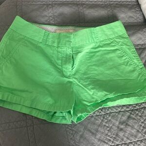 J Crew Outlet sz 2 Broken In Chino 3” green
